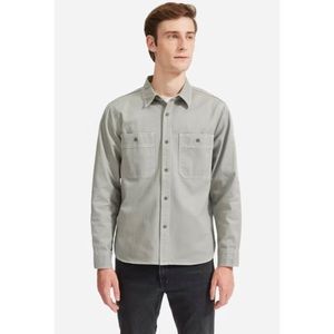 Everlane Men's Denim The Chore Overshirt in Shale